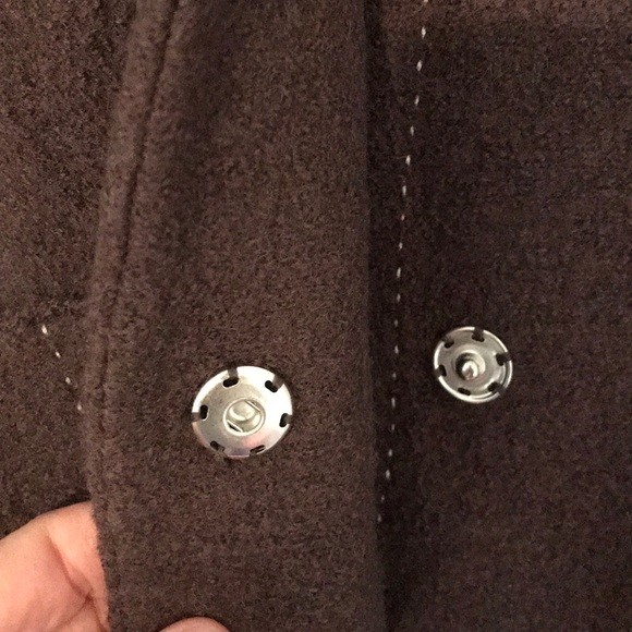 NWT! Christopher & Banks 💯 % wool girls coat - Picture 4 of 6